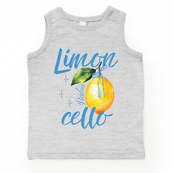 Limoncello Watercolor - Toddler Graphic Tank