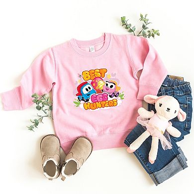 Leo the Truck Best Egg Hunters - Toddler Graphic Sweatshirt