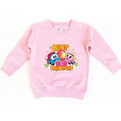 Leo the Truck Best Egg Hunters - Toddler Graphic Sweatshirt