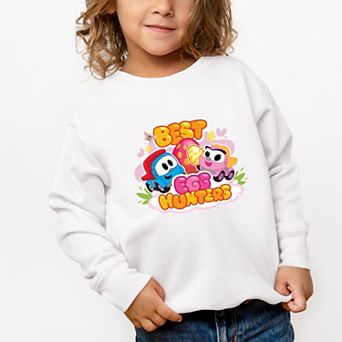 Leo the Truck Best Egg Hunters - Toddler Graphic Sweatshirt