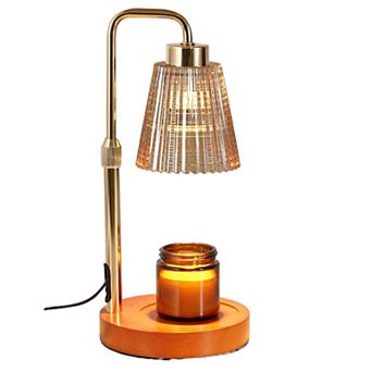 Electric Candle Warmer Lamp: Dimmable Timer, Perfect for Home Decor, Gifts