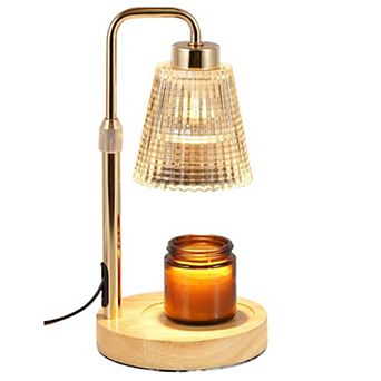 Electric Candle Warmer Lamp: Dimmable Timer, Perfect for Home Decor, Gifts