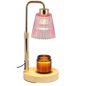 Electric Candle Warmer Lamp: Dimmable Timer, Perfect for Home Decor, Gifts