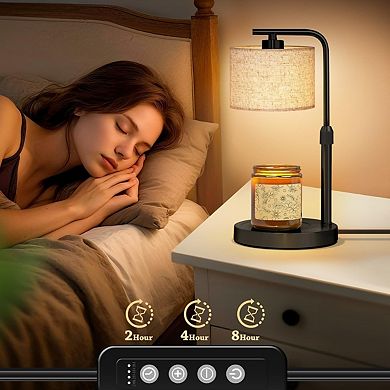 Flame-Free Candle Warmer Lamp with Timer, Dimmer, Height Adjustment for Home Decor