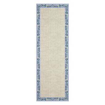 Modern Area Rug Low Pile Pet Friendly Non Slip Vacuum Clean Carpet for Kid's Room Dining Room