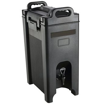 Hot and Cold Beverage Dispenser with Insulation, 5-Gallon Container with Carry Handles