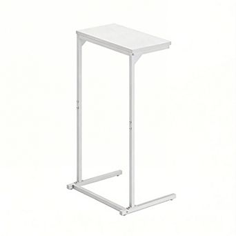 C Shaped End Table Small Sofa Tray Table