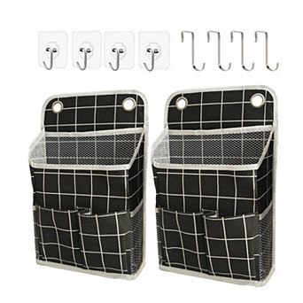 Hanging Basket Wall Organizer Pockets Over Door Home Closet Office Camper Storage