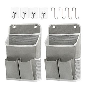 Hanging Basket Wall Organizer Pockets Over Door Home Closet Office Camper Storage