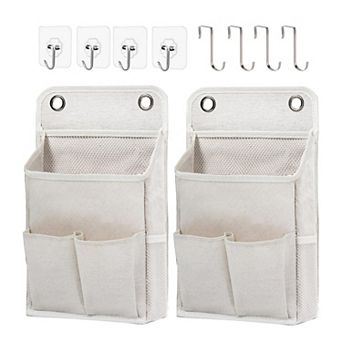 Hanging Basket Wall Organizer Pockets Over Door Home Closet Office Camper Storage