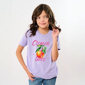 Clementines Watercolor - Youth Short Sleeve Graphic T-Shirt