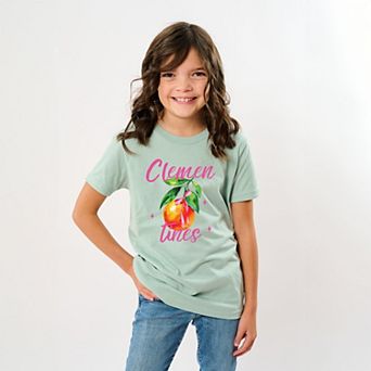 Clementines Watercolor - Youth Short Sleeve Graphic T-Shirt