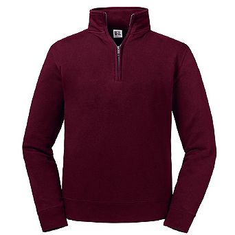 Russell Mens Authentic Quarter Zip Sweatshirt