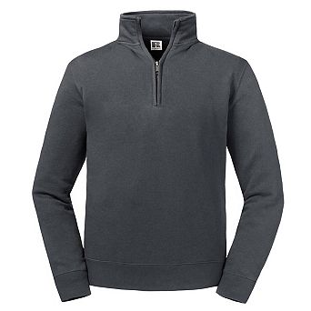 Russell Mens Authentic Quarter Zip Sweatshirt