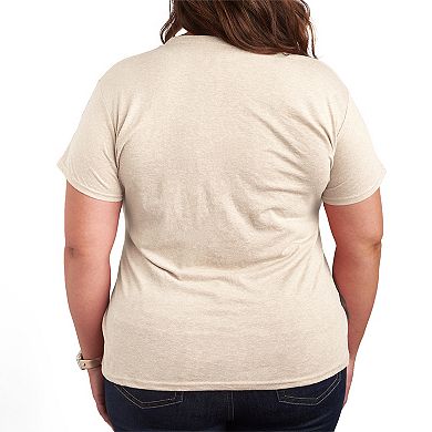 Plus Size CapyFun Capybara Heart Graphic Tee
