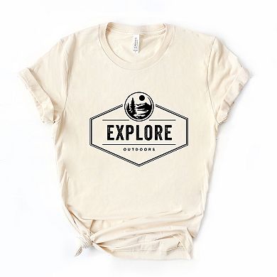 Explore Outdoors - Women's Short Sleeve Graphic T-Shirt