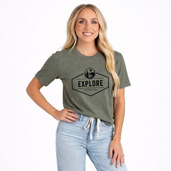 Explore Outdoors - Women's Short Sleeve Graphic T-Shirt