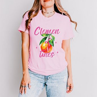 Clementines Watercolor - Women's Short Sleeve Graphic T-Shirt