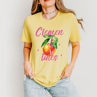 Clementines Watercolor - Women's Short Sleeve Graphic T-Shirt