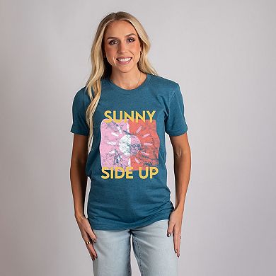 Sunny Side Up Sun - Women's Short Sleeve Graphic T-Shirt