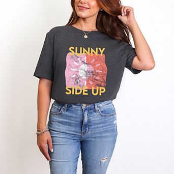 Sunny Side Up Sun - Women's Short Sleeve Graphic T-Shirt