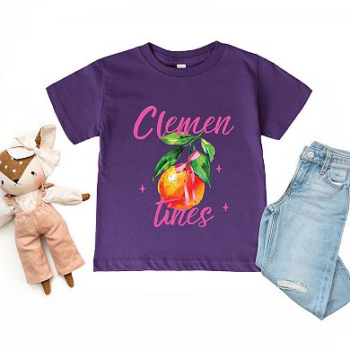 Clementines Watercolor - Toddler Short Sleeve Graphic T-Shirt