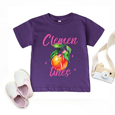 Clementines Watercolor - Toddler Short Sleeve Graphic T-Shirt