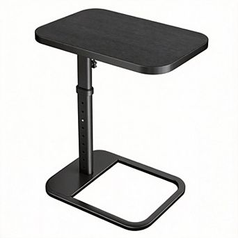 TV Tray Table Adjustable Height Flip-top