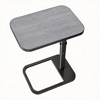 TV Tray Table Adjustable Height Flip-top