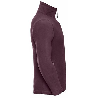 Russell Mens 1/4 Zip Outdoor Fleece Top