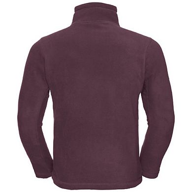 Russell Mens 1/4 Zip Outdoor Fleece Top