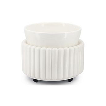 Ceramic 3-in-1 Electric Wax Melt Warmer: Fragrance Diffuser for Home Office
