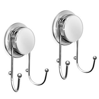 Wall Hooks for Hanging Heavy Duty Towel Coat Hooks Waterproof Hook for Bathroom Kitchen Hook 2 Pack