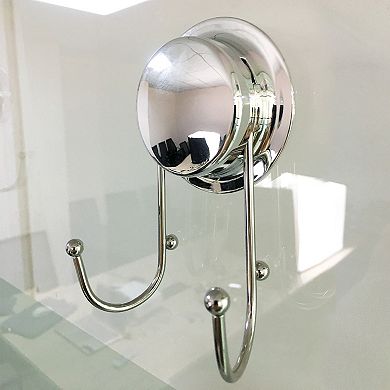 Wall Hooks for Hanging Heavy Duty Towel Coat Hooks Waterproof Hook for Bathroom Kitchen Hook 2 Pack