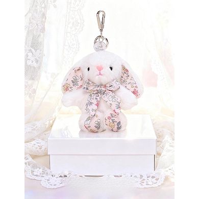 Rabbit Keychain for Backpack Cute Bag Charm
