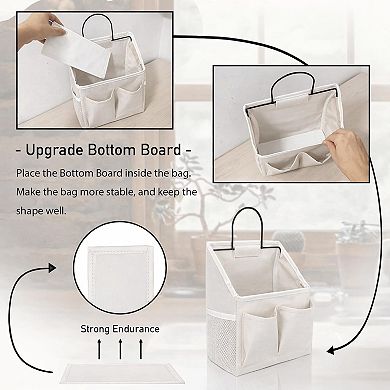 Wall-mounted waterproof storage bags are suitable for kitchens, bedrooms, offices, etc.