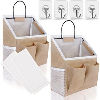Wall-mounted waterproof storage bags are suitable for kitchens, bedrooms, offices, etc.