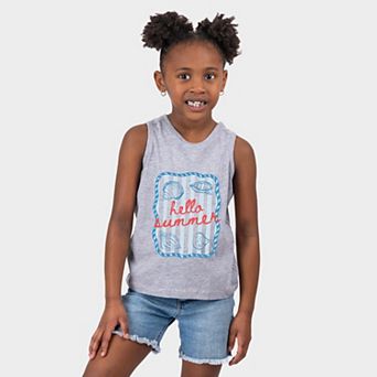 Hello Summer Sea Shells - Youth Tank Top