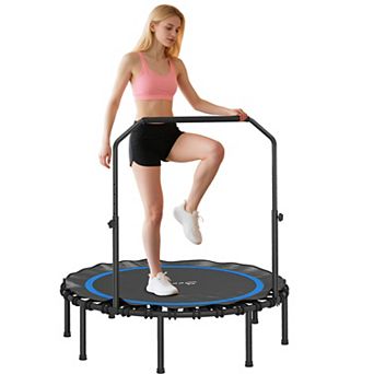 Soozier 48inch Rebounder Trampoline for Adults, Foldable Trampoline