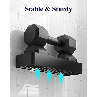Adhesive Shower Caddy Bathroom Storage 2 Pack