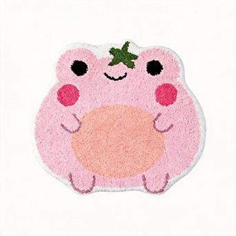 Frog Bath Rug Non Slip Bath Decor 22.4" x 25.6"