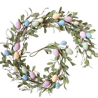6Ft Easter Artificial Garland Spring Home Decor