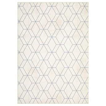 Modern Area Rug Machine Washable Non Slip Non Shedding Stain Resistant Floor Cover for Dining Room