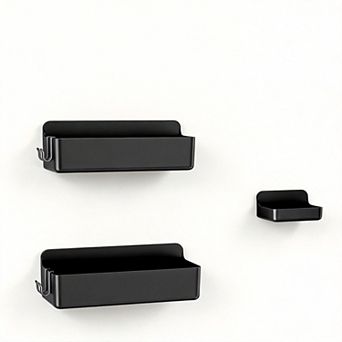 Shower Caddy Adhesive Bathroom Storage Organizer 3-Pack