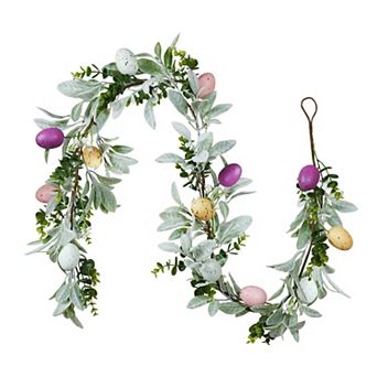 6Ft Easter Garland Artificial Spring Floral Garland