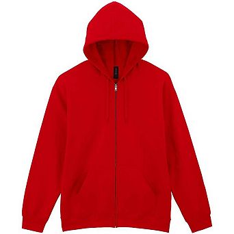 Gildan Unisex Adult Softstyle Midweight Full Zip Hoodie