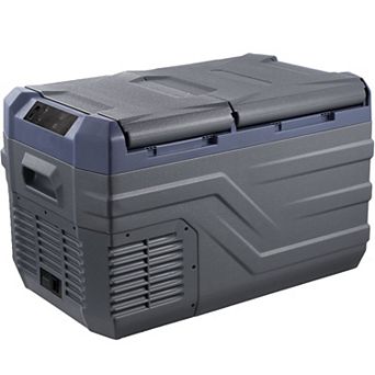 Portable Car Freezer Refrigerator with Compressor Cooling and AC/DC Power