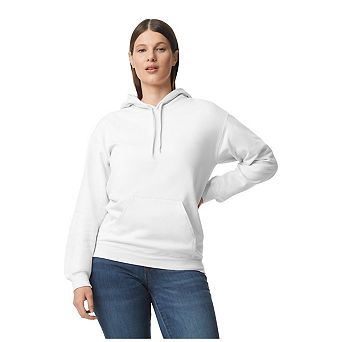 Gildan Unisex Adult Softstyle Plain Fleece Midweight Hoodie