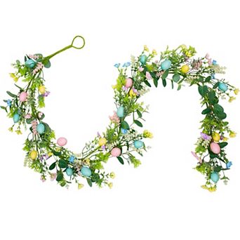 6Ft Easter Garland Spring Flower Garland Home Party Decor