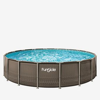 Funsicle 18 ft Oasis Designer Pool - Double Rattan